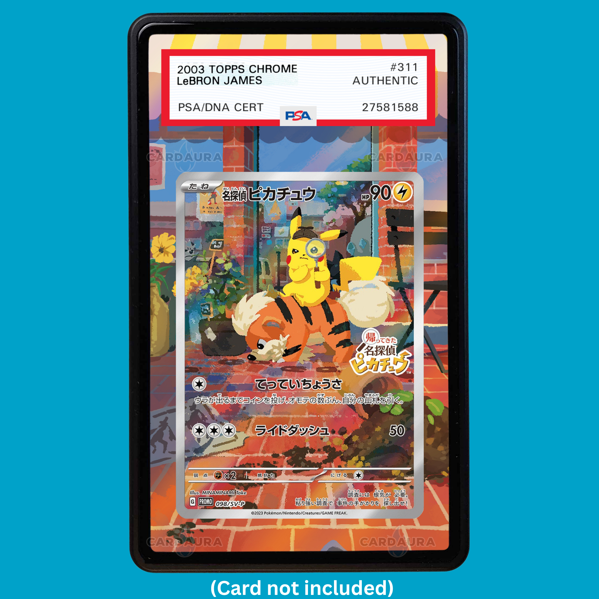 Detective Pikachu Promo (Graded) Display Case