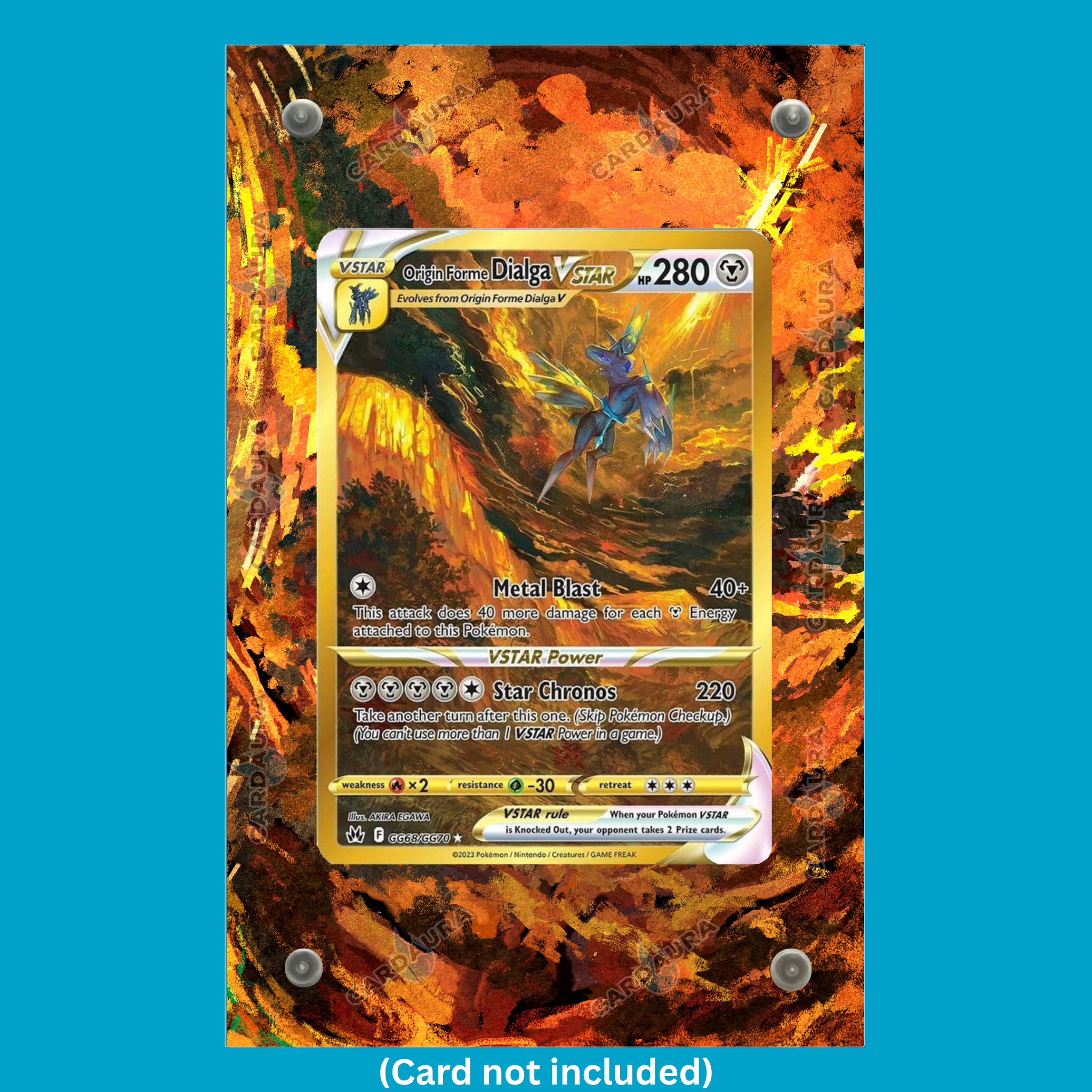 Dialga CZ GG68/GG70 Crown Zenith (Ungraded) Display Case