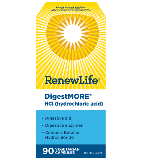 Renew Life - Digest More HCL 90 Vcap