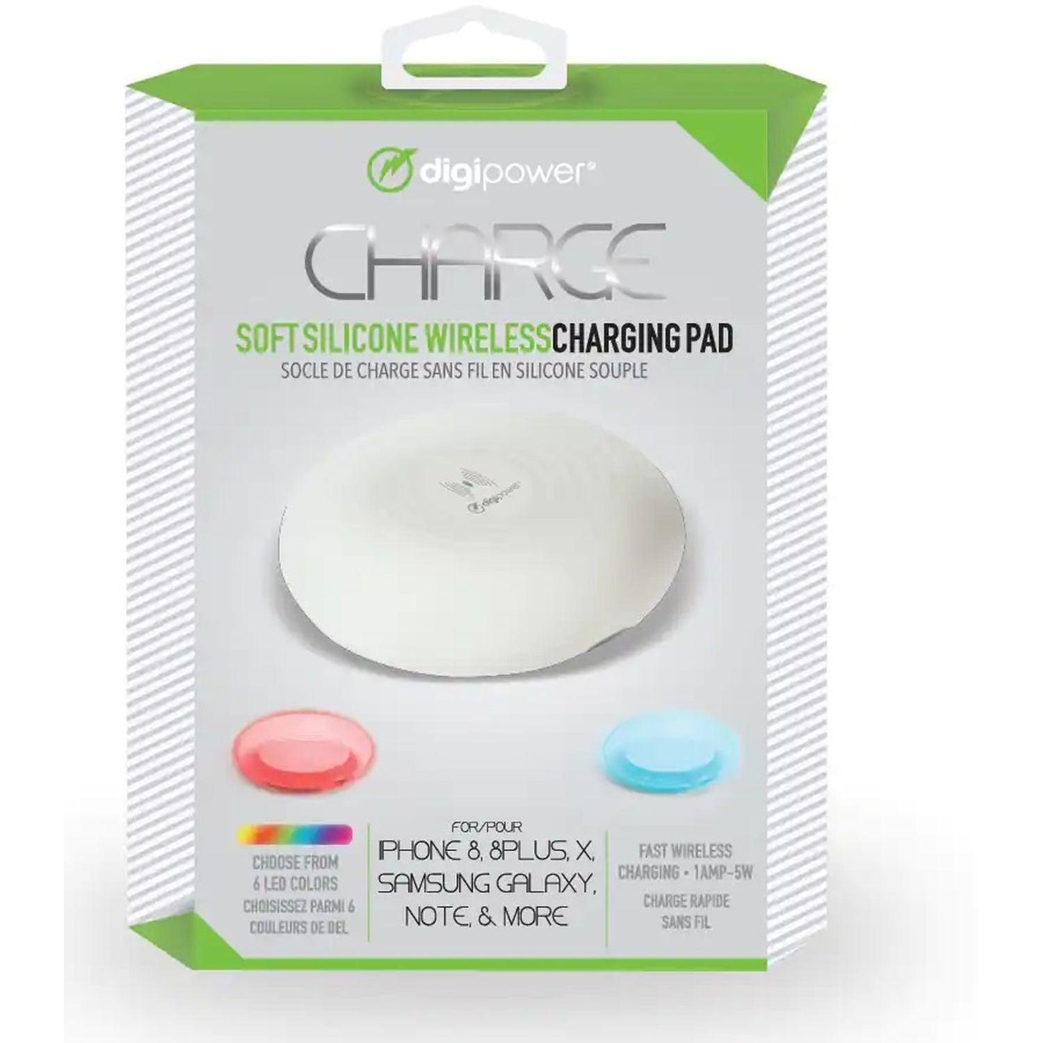 Digipower - Qi Charger Silicone Pad 5W LED Lights