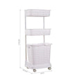 Dirty Clothes Storage Basket Rack
