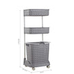 Dirty Clothes Storage Basket Rack