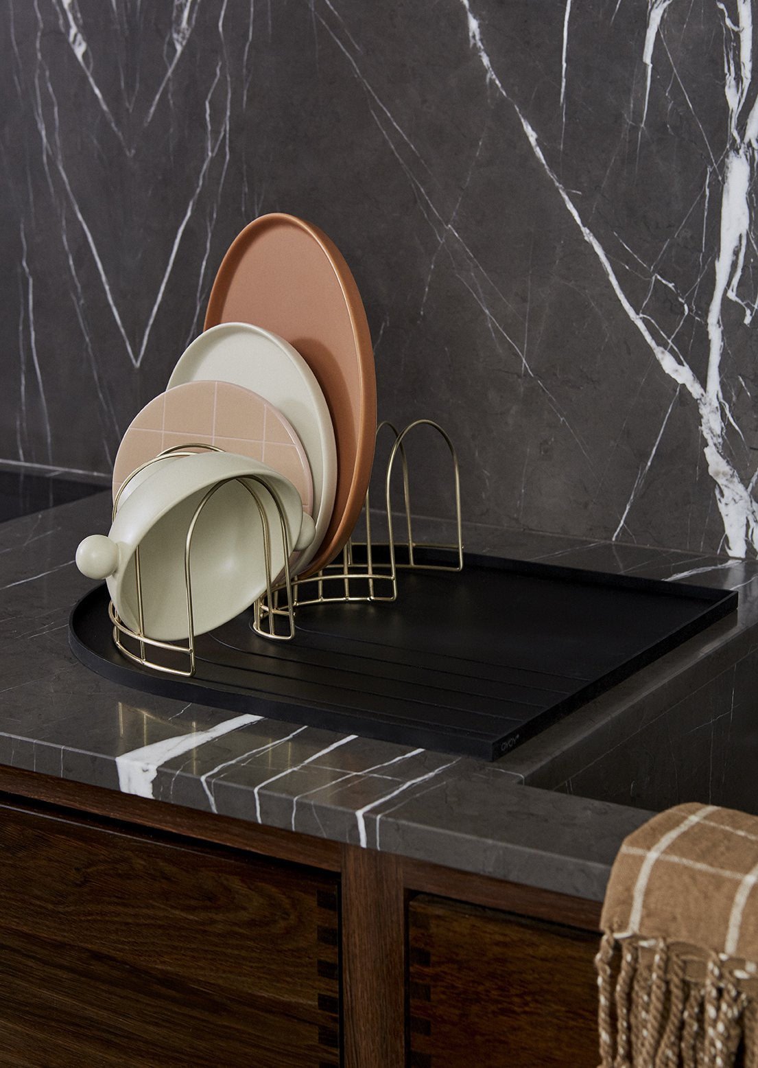Dish Tray - Black