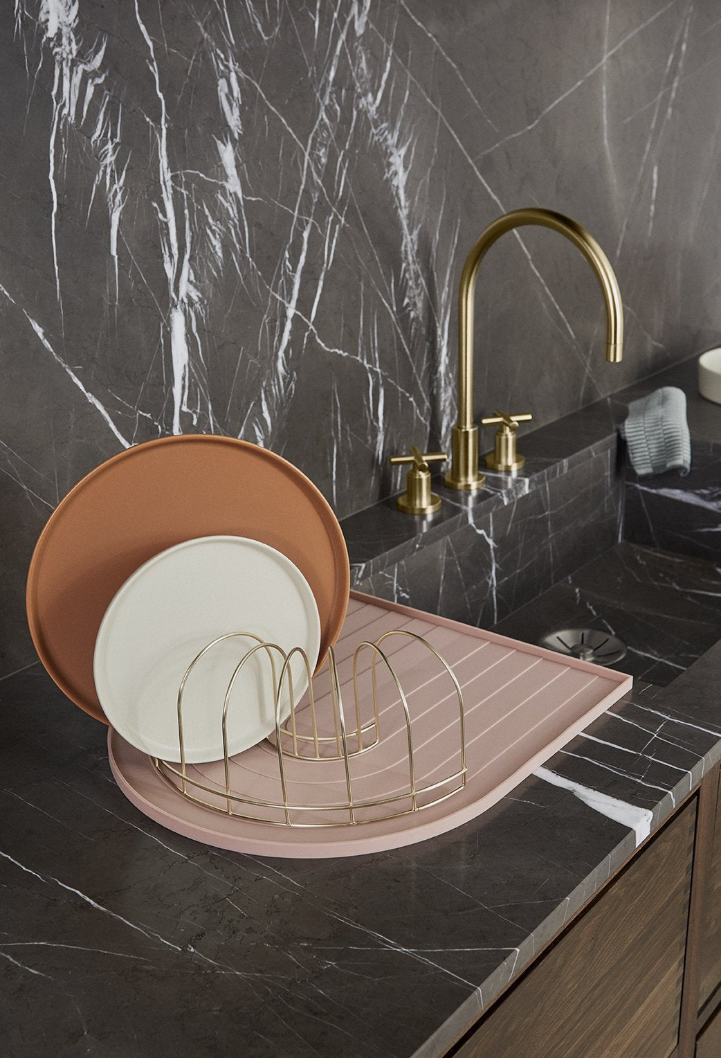 Dish Tray - Rose