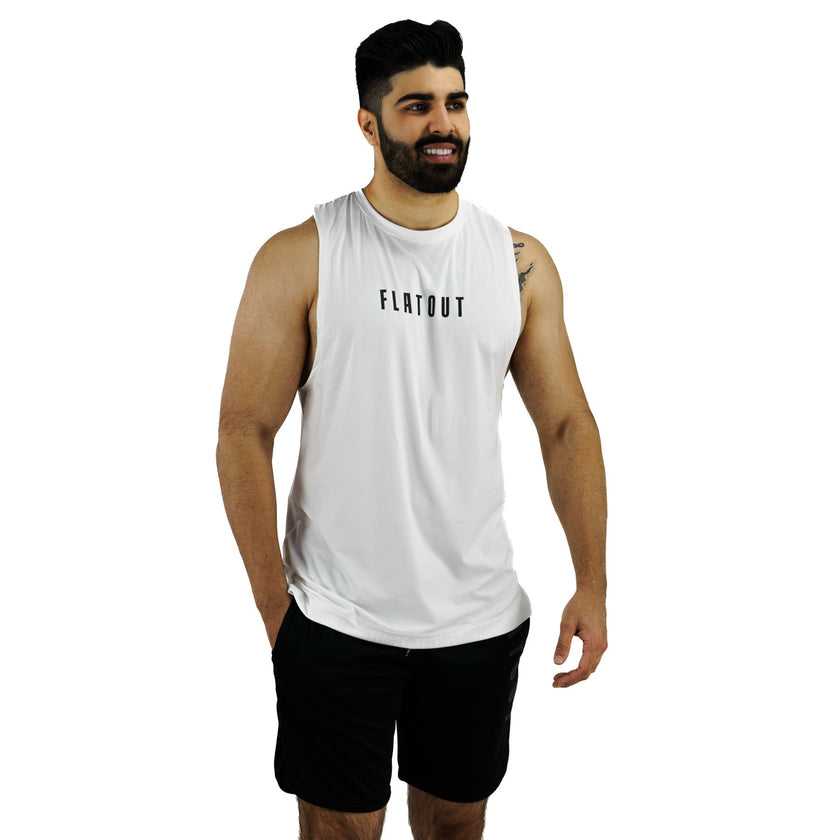 Distinct Tank Blanc