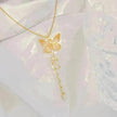 Diy Design Name Personality Unique Butterfly Necklace