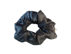 Silk Hair Scrunchie Dk Grey