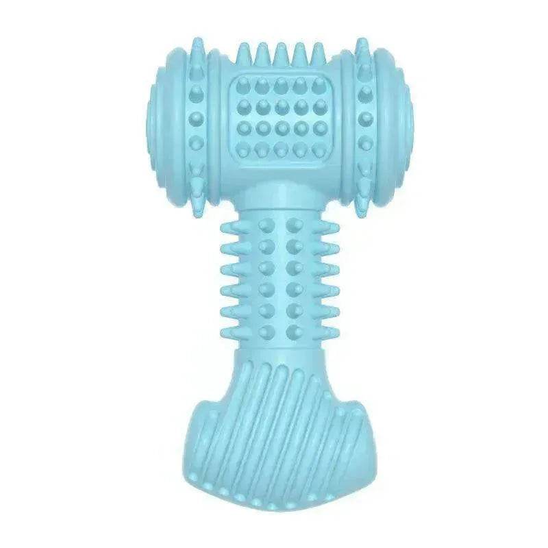 Rubber Dog Chew Toy – Durable Teeth Cleaning Puppy Toy for Aggressive Chewers