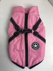Dog Winter Vest with Integrated Harness – Waterproof Padded Pet Jacket (XS–5XL)