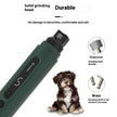 Electric Dog & Cat Nail Grinder – 5-Speed LED Rechargeable Quiet Pet Nail Trimmer for Small, Medium & Large Pets