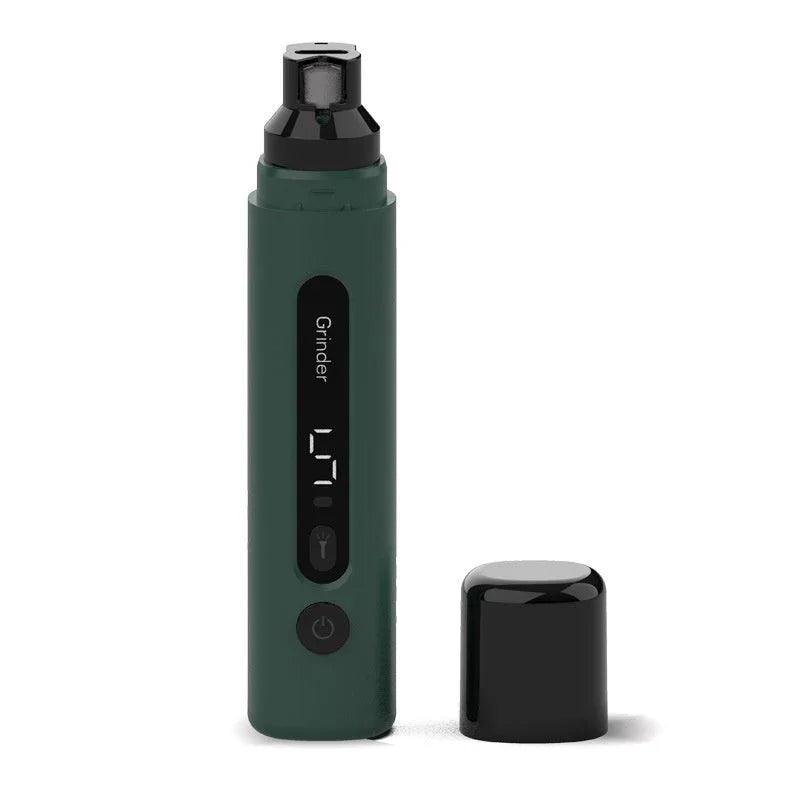 Electric Dog & Cat Nail Grinder – 5-Speed LED Rechargeable Quiet Pet Nail Trimmer for Small, Medium & Large Pets