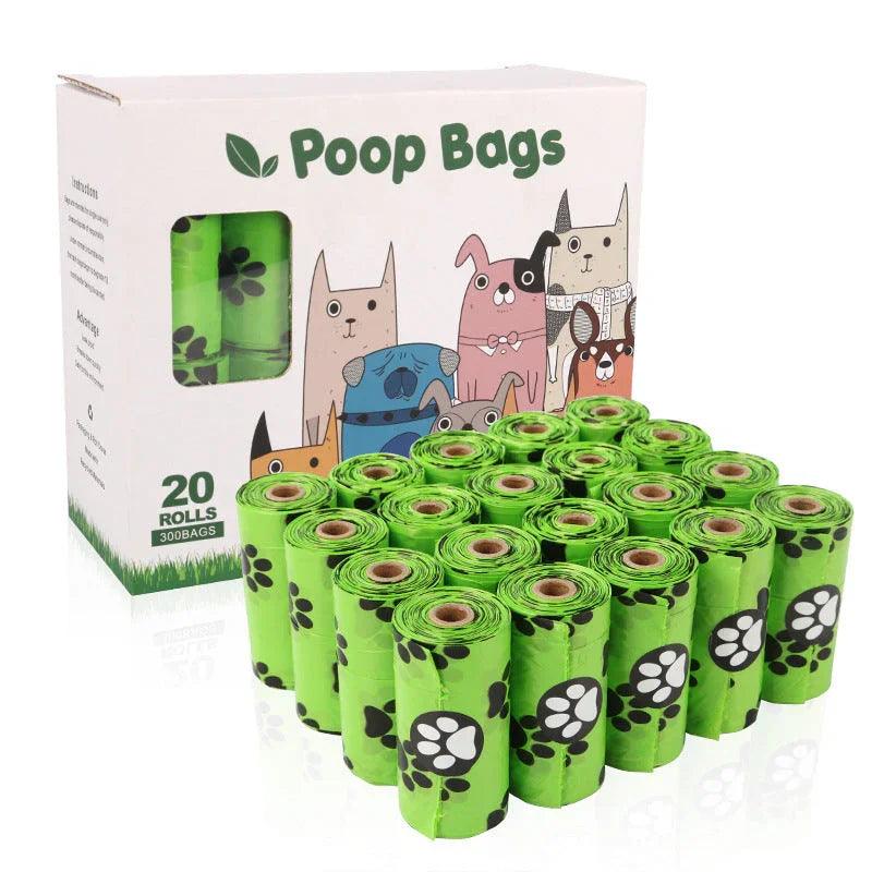 Dog Poop Bags – EPI Biodegradable Rolls with Optional Dispenser
