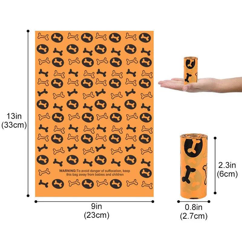 Dog Poop Bags – EPI Biodegradable Rolls with Optional Dispenser