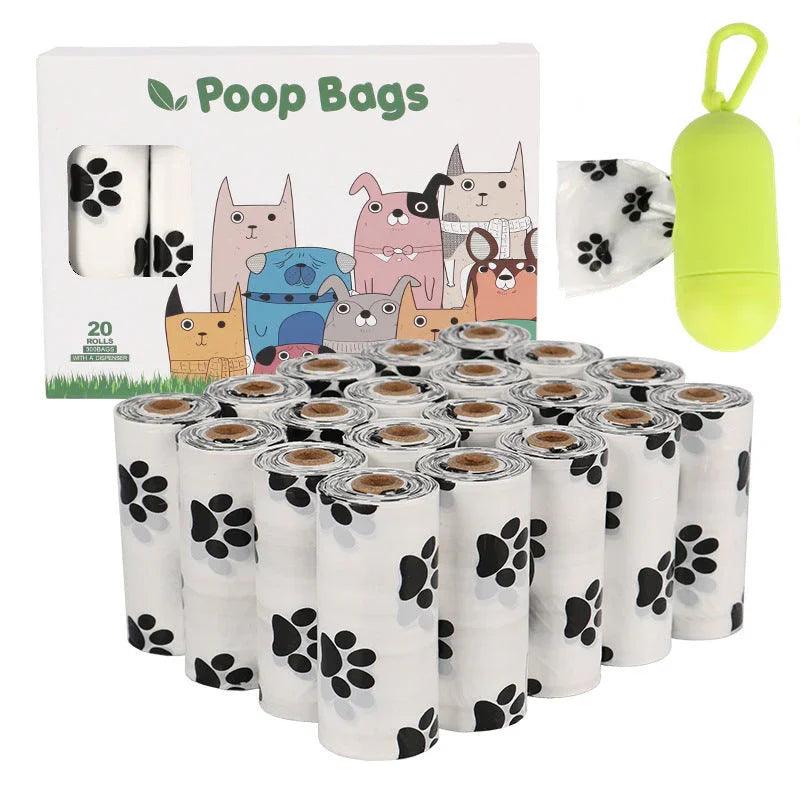 Dog Poop Bags – EPI Biodegradable Rolls with Optional Dispenser