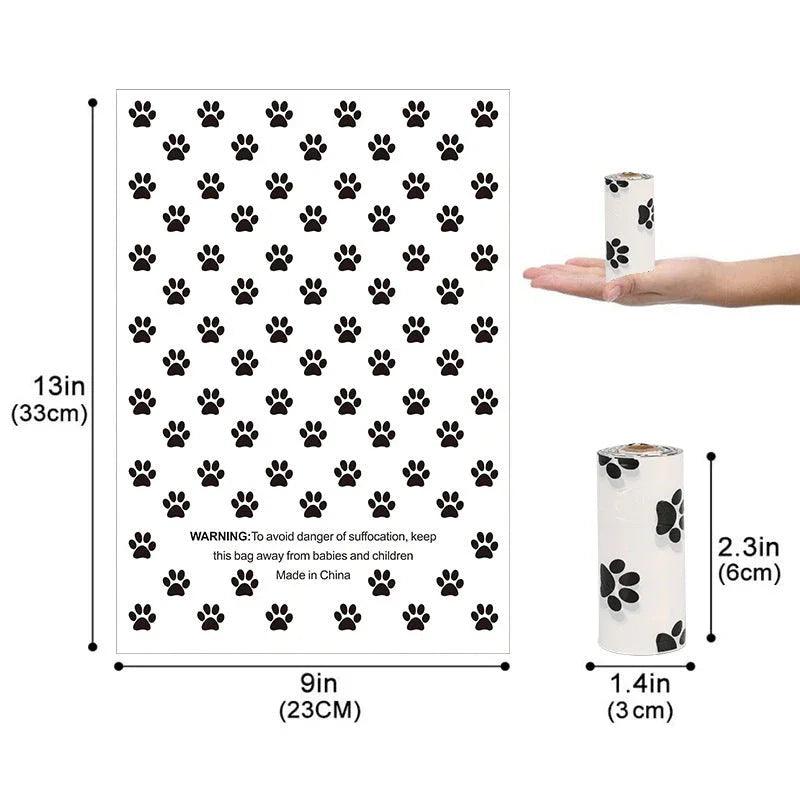 Dog Poop Bags – EPI Biodegradable Rolls with Optional Dispenser