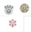 Dog Puzzle Toy — IQ Interactive Slow Feeder for Small & Medium Dogs (Pink, Blue, Green)