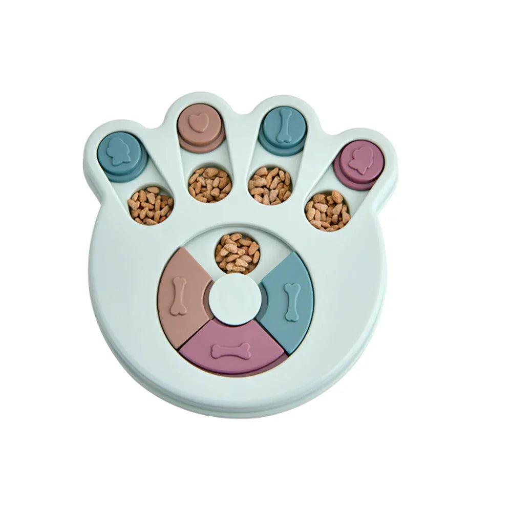 Dog Puzzle Toy — IQ Interactive Slow Feeder for Small & Medium Dogs (Pink, Blue, Green)