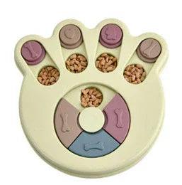 Dog Puzzle Toy — IQ Interactive Slow Feeder for Small & Medium Dogs (Pink, Blue, Green)