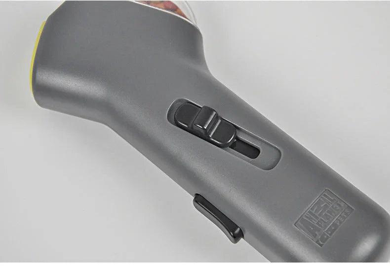 Dog Training Snack Launcher – Treat Tossing Training Tool for Dogs (Grey)