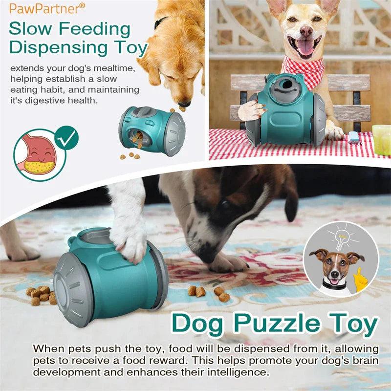 Dog Tumbler Toy – Interactive Slow Feeder & IQ Puzzle for Small & Medium Dogs and Cats