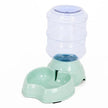 Dog Bowl with Automatic Water Refill Bottle — Stainless Steel Pet Feeding Station