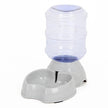 Dog Bowl with Automatic Water Refill Bottle — Stainless Steel Pet Feeding Station
