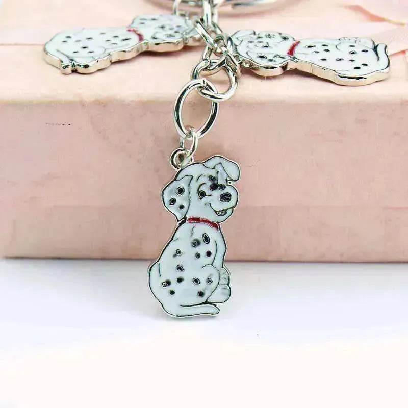 Dog car keychain
