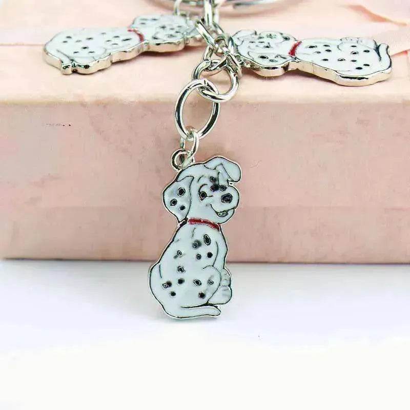 Dog car keychain