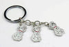Dog car keychain