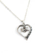 Heart & Bone Necklace