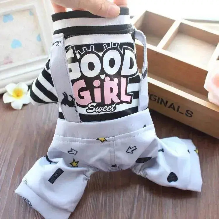 Dog's Spring And Summer Clothes Thin Four-Legged Clothes