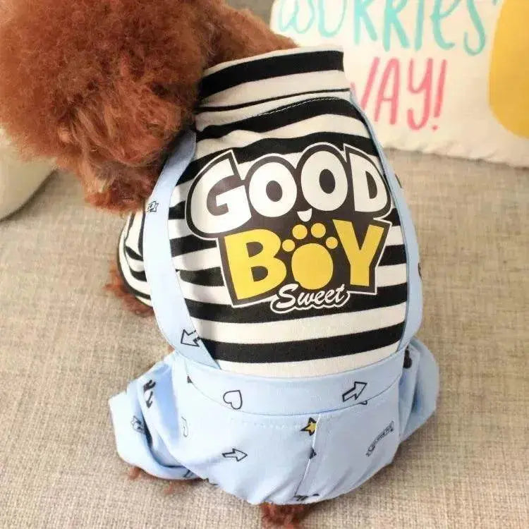 Dog's Spring And Summer Clothes Thin Four-Legged Clothes