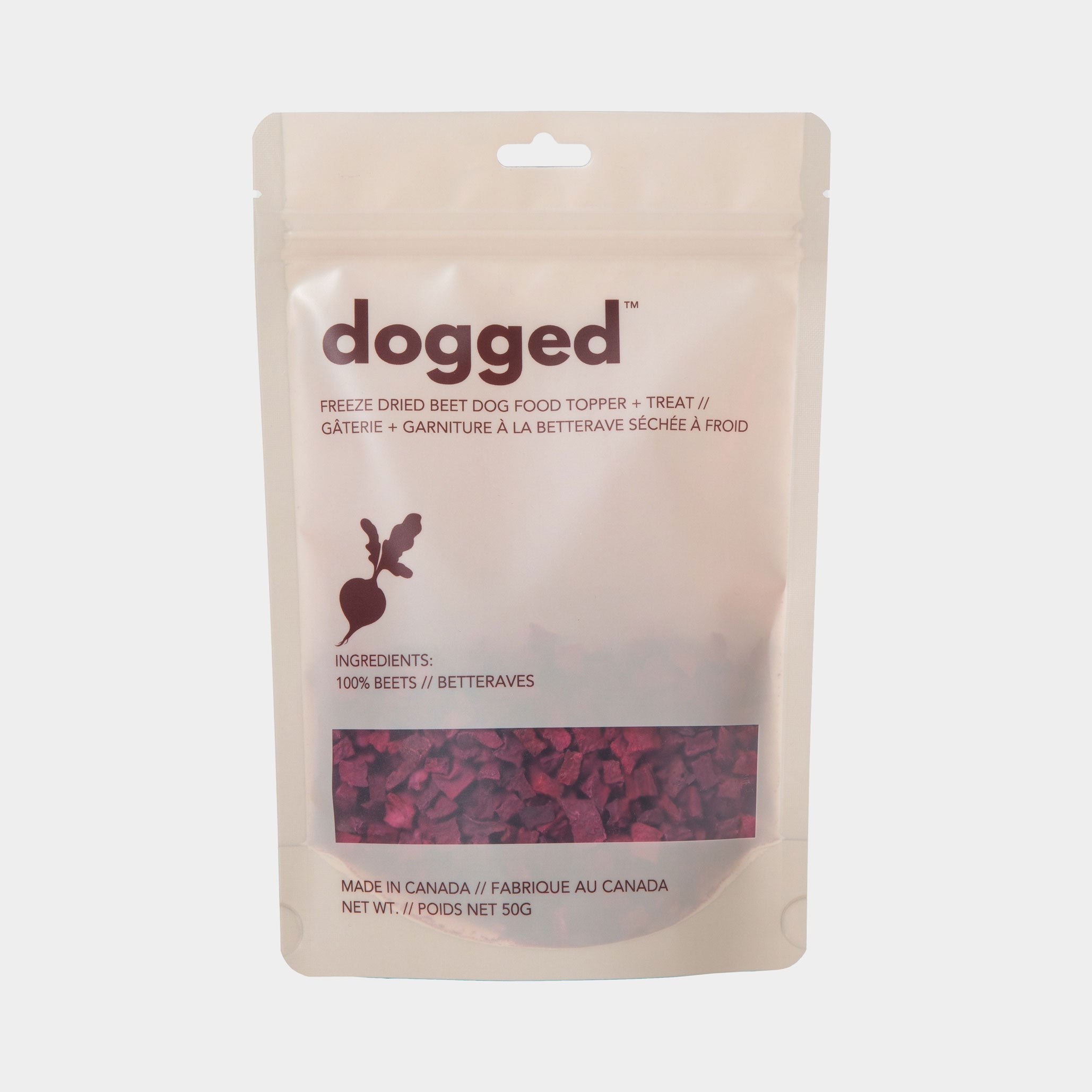 freeze dried beets topper
