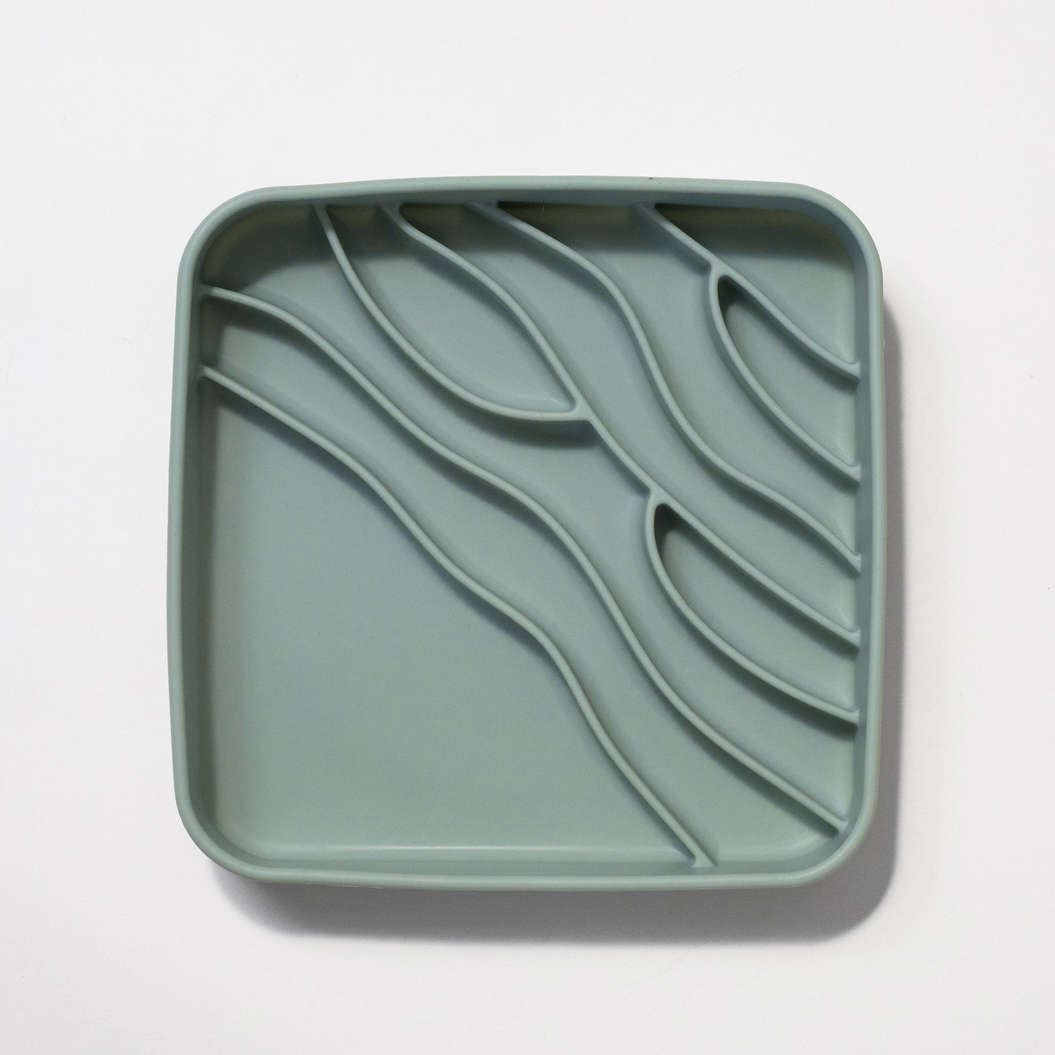 beach slow feeder bowl - seafoam