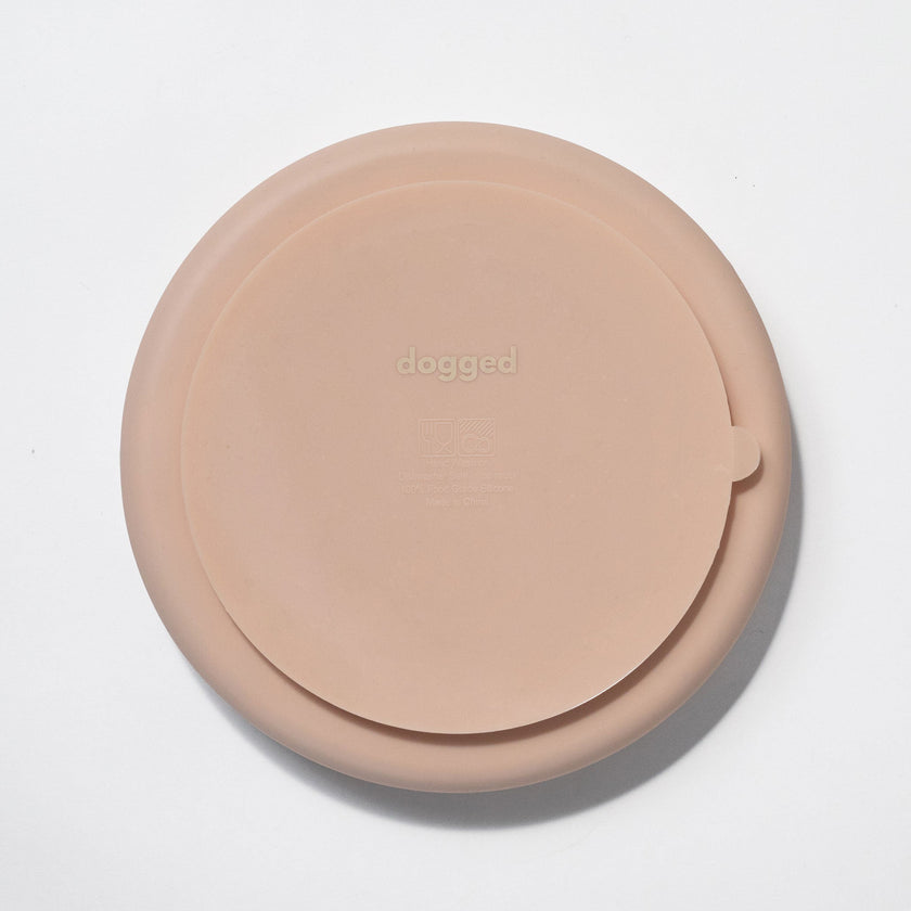 circulo slow feeder bowl - rose water