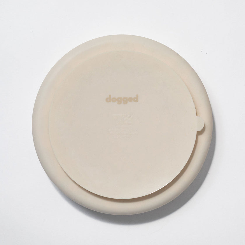 circulo slow feeder bowl - buttercream