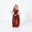 Palestinian Tatreez Doll – Standing Dress