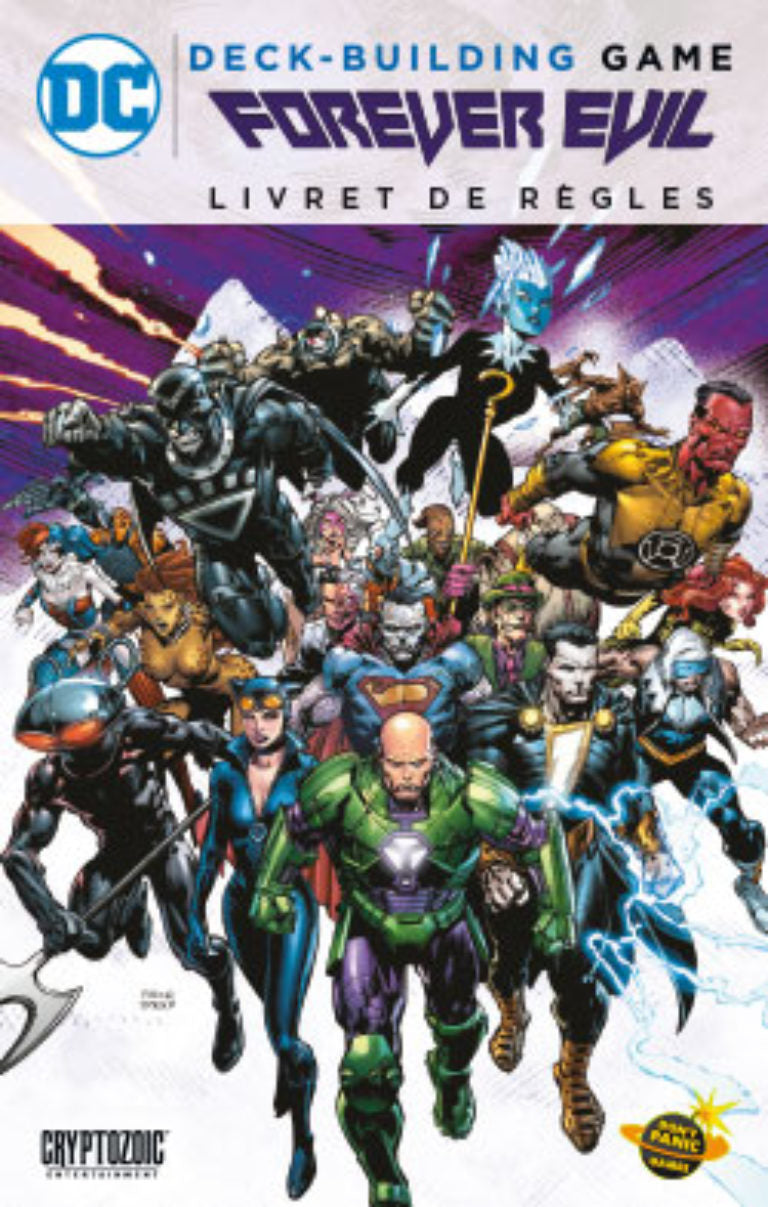 Don't Panic Games - DC COMICS Forever Evil Deck-Building Game (FR)