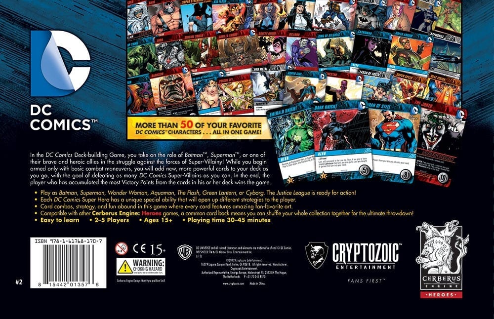 Don't Panic Games - DC Comics - Deck-Building Game (FR)