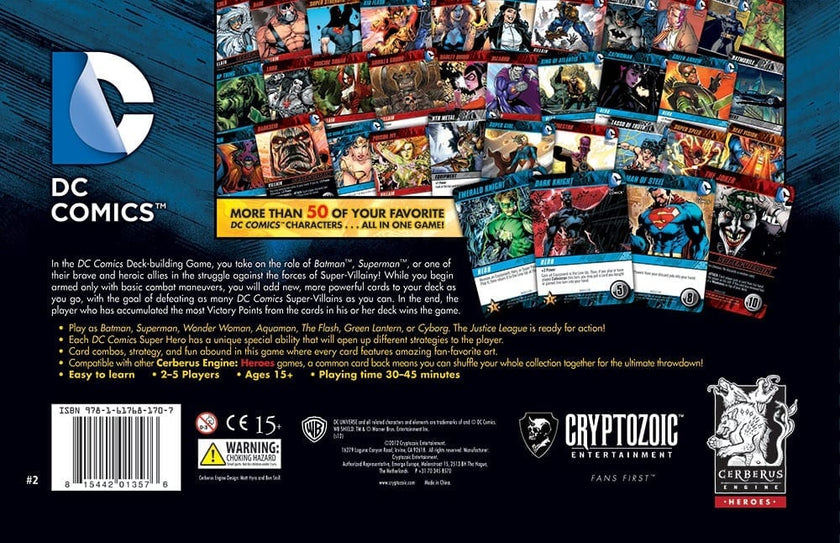 Don't Panic Games - DC Comics - Deck-Building Game (FR)
