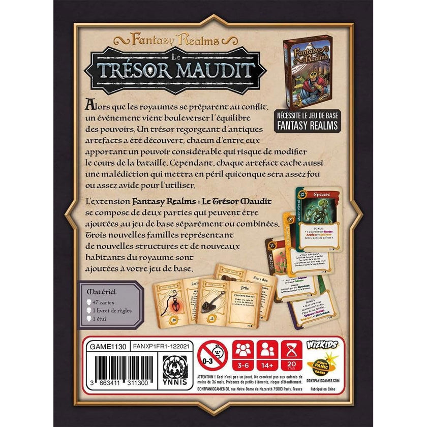 Don't Panic Games - FANTASY REALMS : EXT. LE TRÉSOR MAUDIT