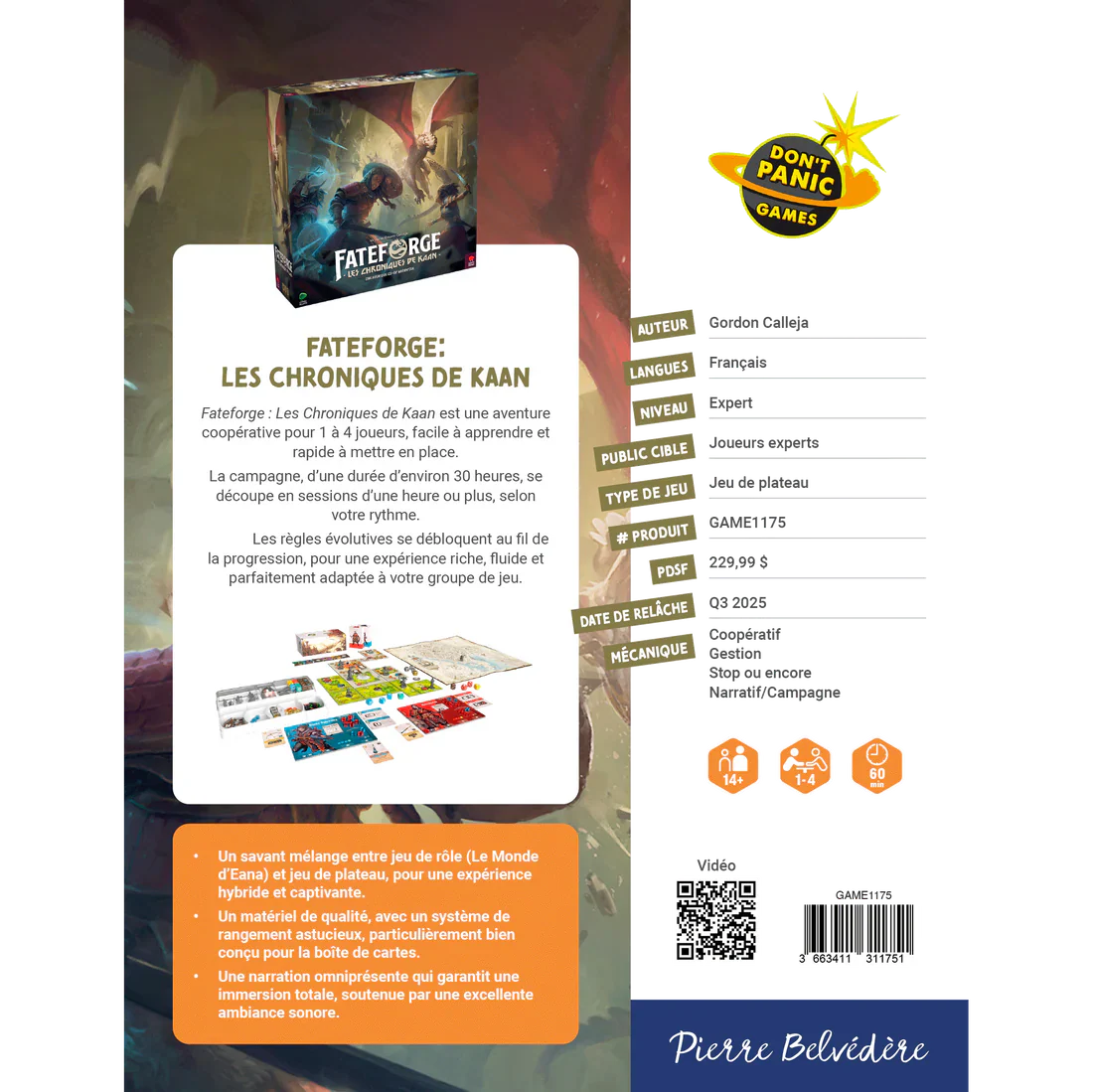 Don't Panic Games - Fateforge-Les Chroniques De Kaan