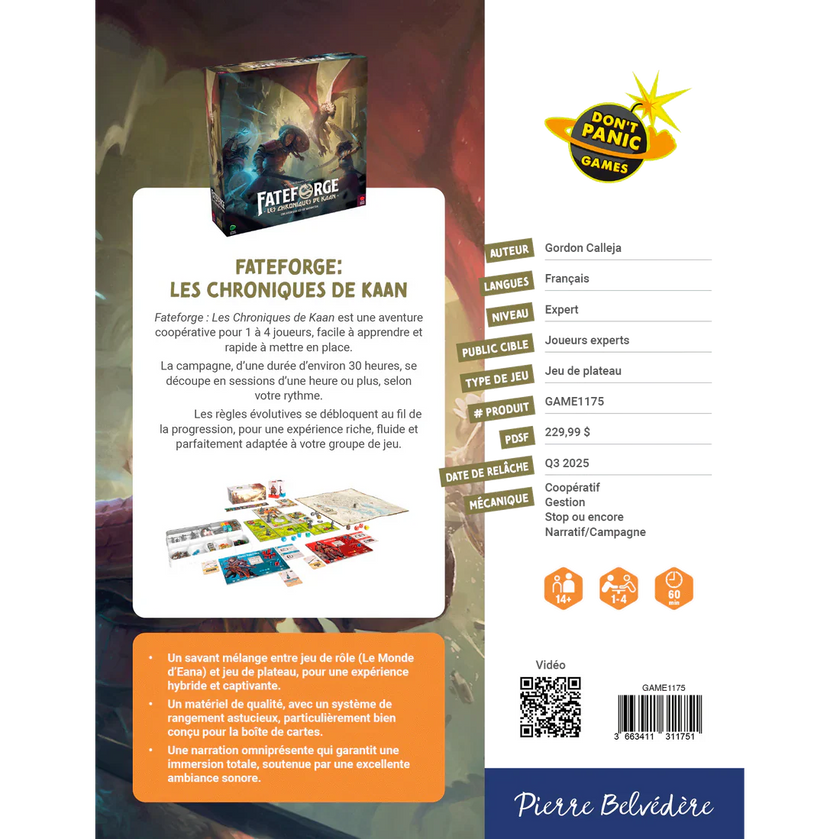 Don't Panic Games - Fateforge-Les Chroniques De Kaan