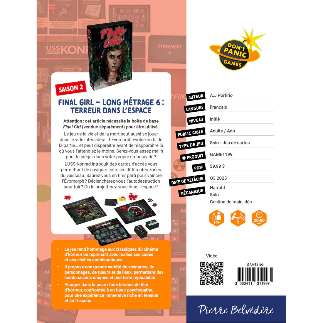 Don't Panic Games - Final Girl Saison 2 - Long Metrage 6: Terreur Dans L'Espace