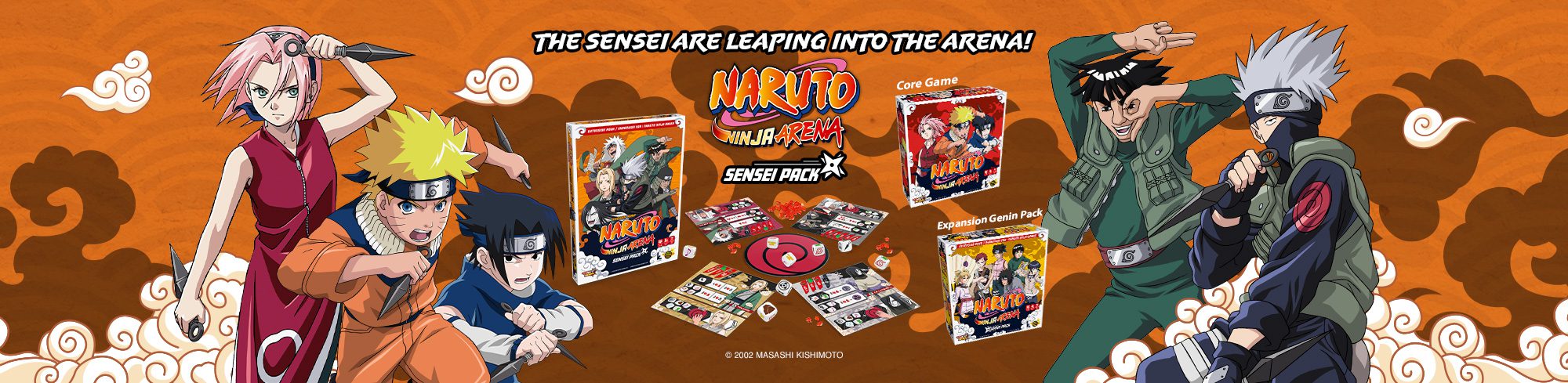 Don't Panic Games - Naruto Ninja Arena - Pack Professeur (Ext)