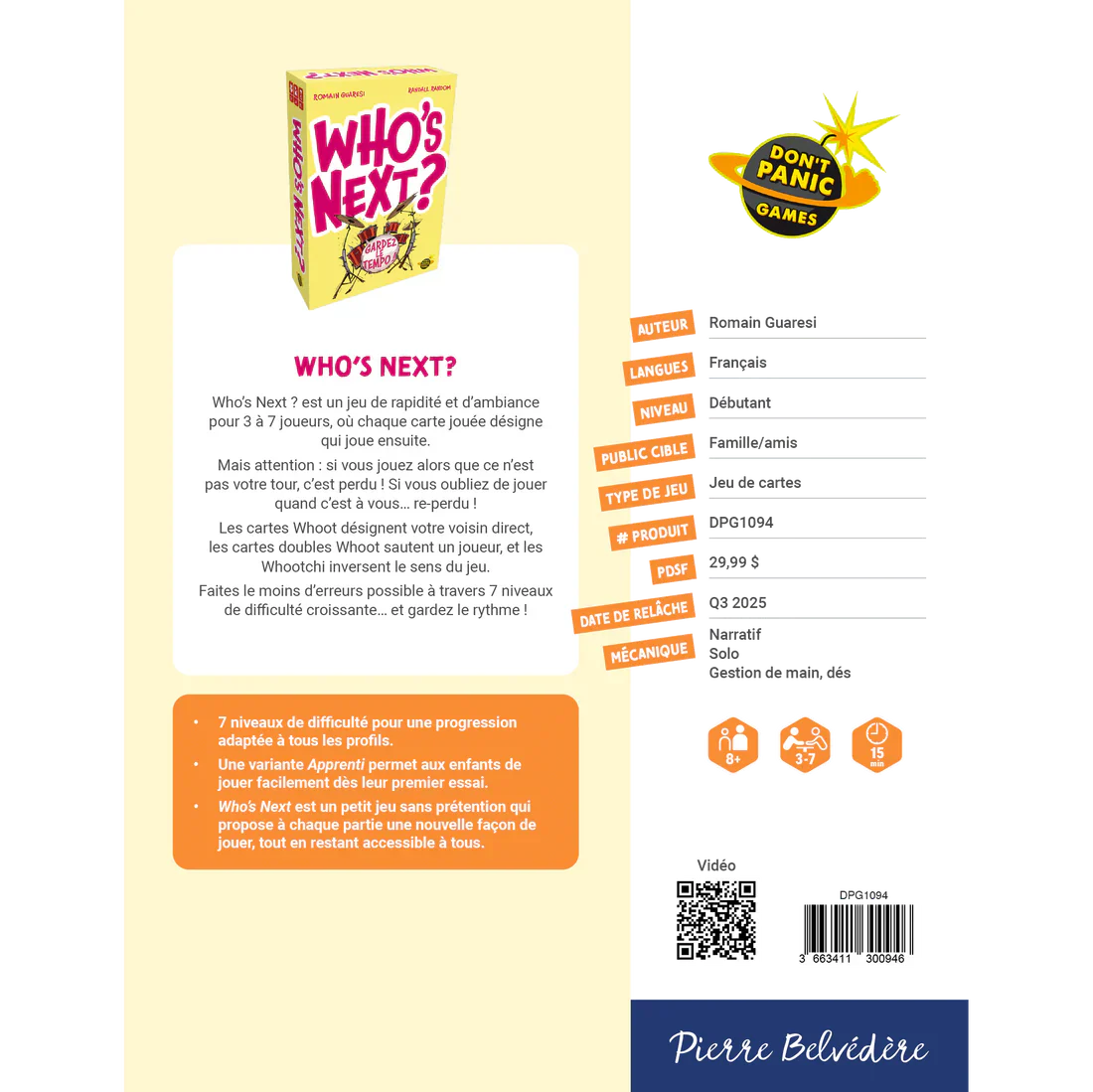 Don't Panic Games - Who's Next? (FR)