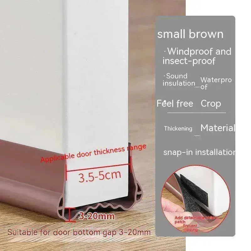 Door Crack Door Bottom Sealing Strip Window Windproof