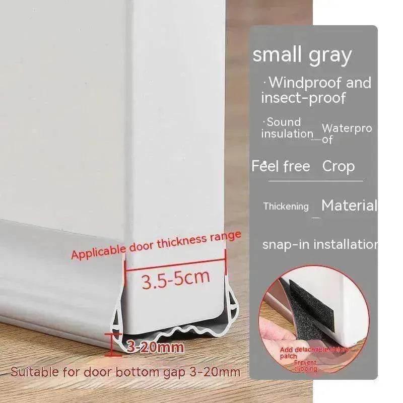Door Crack Door Bottom Sealing Strip Window Windproof