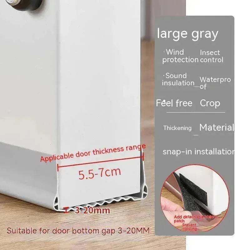 Door Crack Door Bottom Sealing Strip Window Windproof