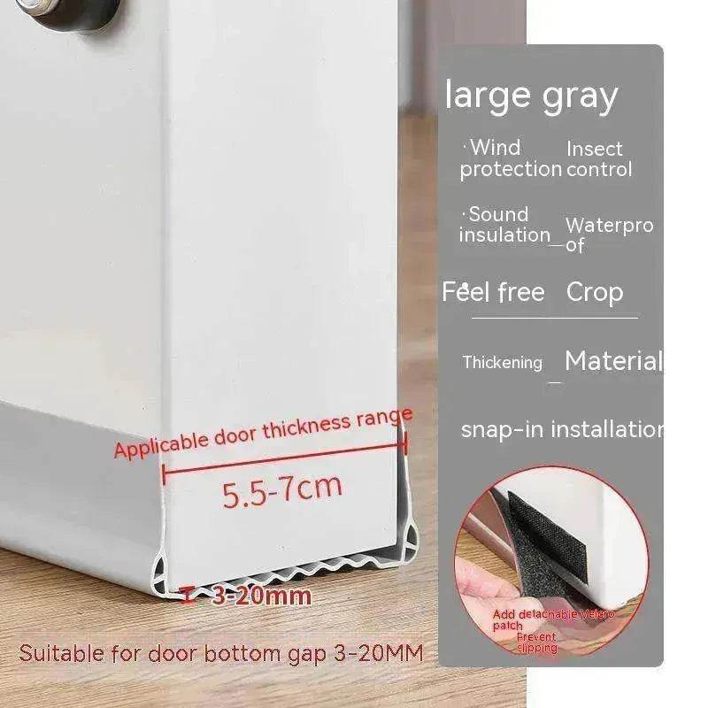 Door Crack Door Bottom Sealing Strip Window Windproof